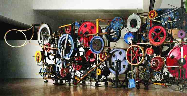 Jean Tinguely Kinetic sculpture